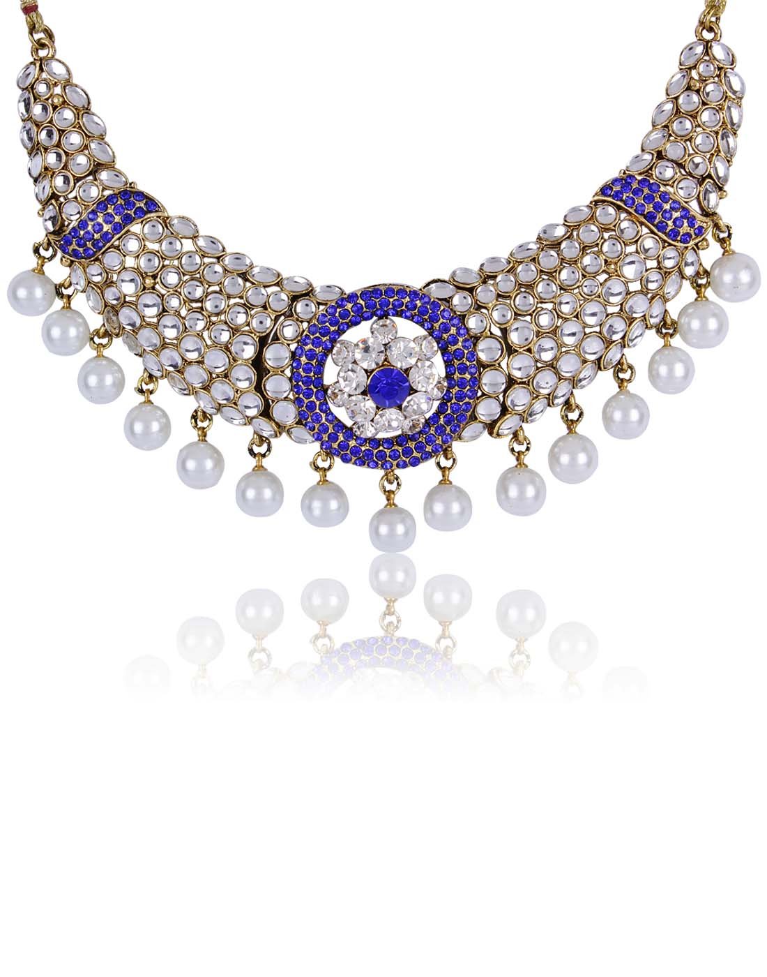 Women's Plated Choker Necklace