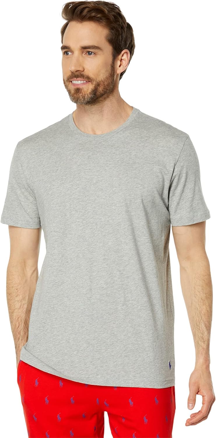 POLO RALPH LAUREN mens Classic Fit Cotton Short Sleeve Crew