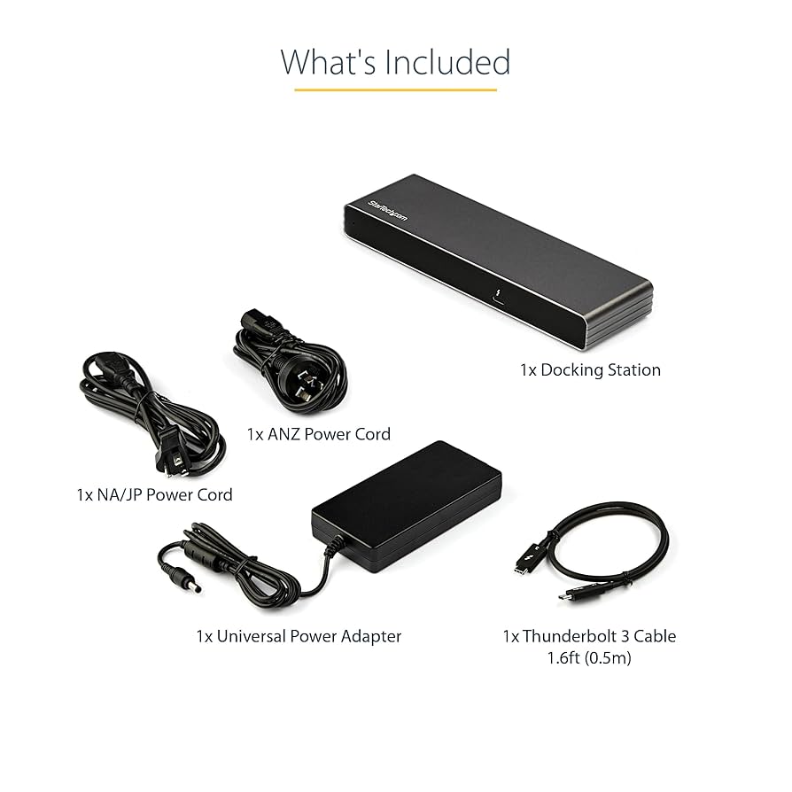 Amazon.co.jp: StarTech.com Thunderbolt 3 ドック/サンダー
