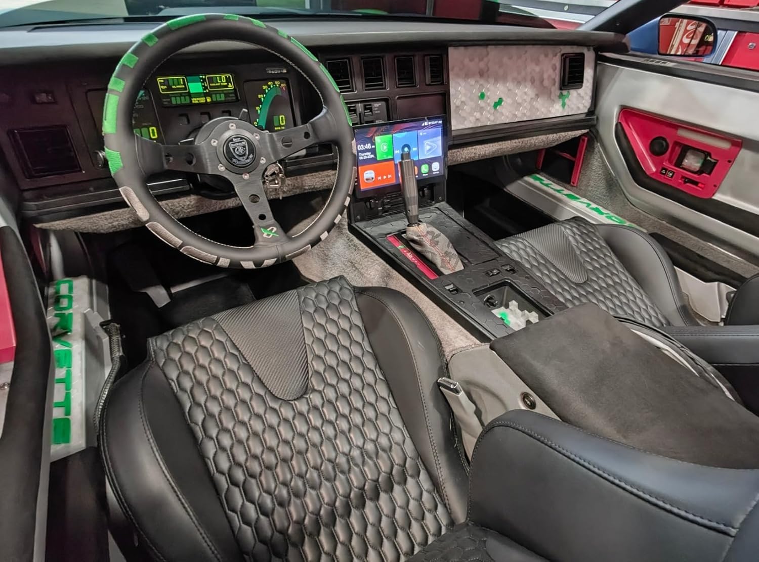 320mm automobile repacking Racing Steering wheel 6 Bolt PVC alloy Drift Racing Steering Wheel and Horn Button