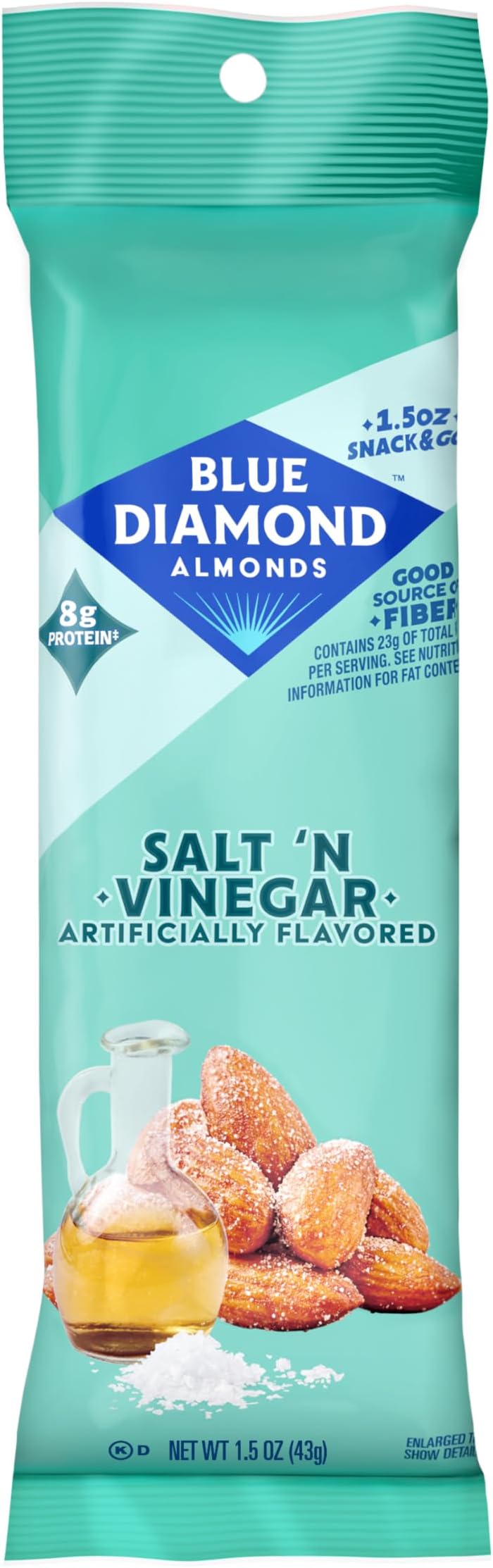 Blue Diamond Almonds Bold 1.5 Ounce (Pack of 12)