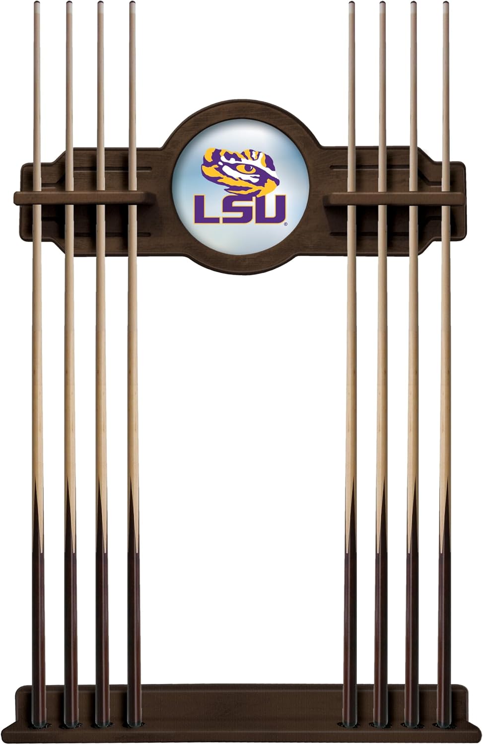 Louisiana State Cue Rack in Navajo Finish by Holland Bar Stool