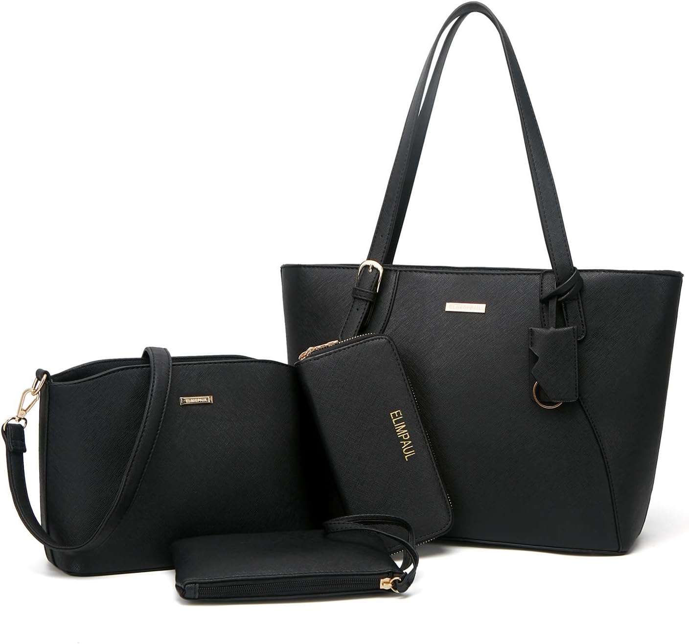 Women Fashion Handbags Tote Bag Shoulder Bag Purse Set 4pc