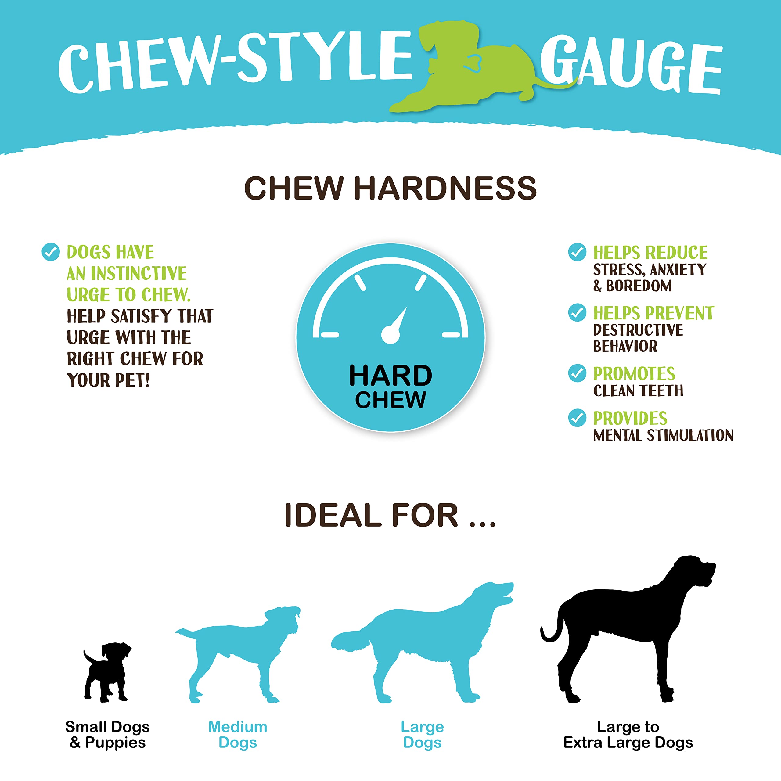 compressed rawhide chews