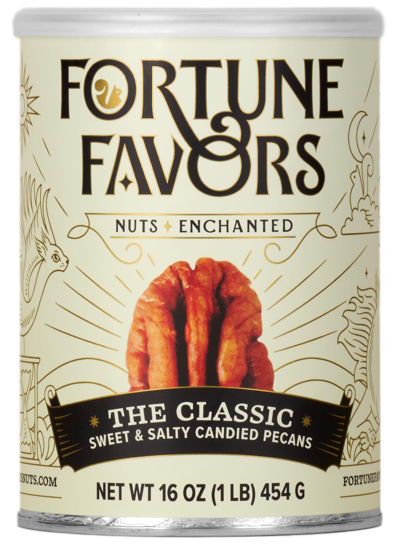 Amazon.com : Fortune Favors Candied Pecans, Sweet and Salty Snack