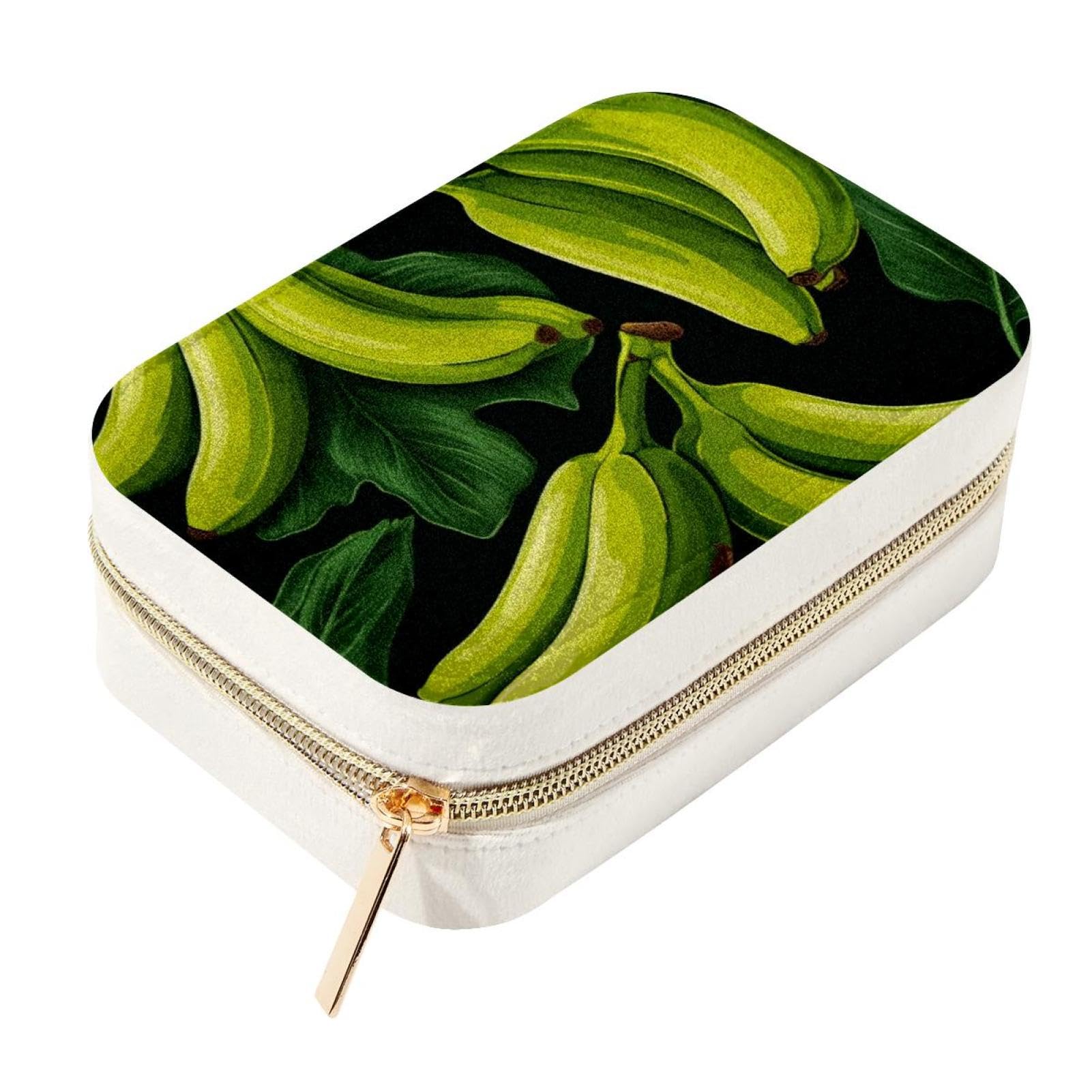 Boîte à bijoux pour femmes étui de voyage pour boucles d'oreilles bagues et colliers