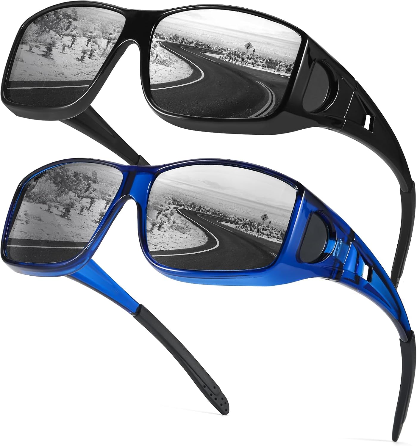 myiaur pack of 2 polarized over sunglasses for men Jamaica  display picture 1
