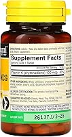 Vista 2 de MASON NATURAL Vitamina K, 100 mcg, 100 tabletas