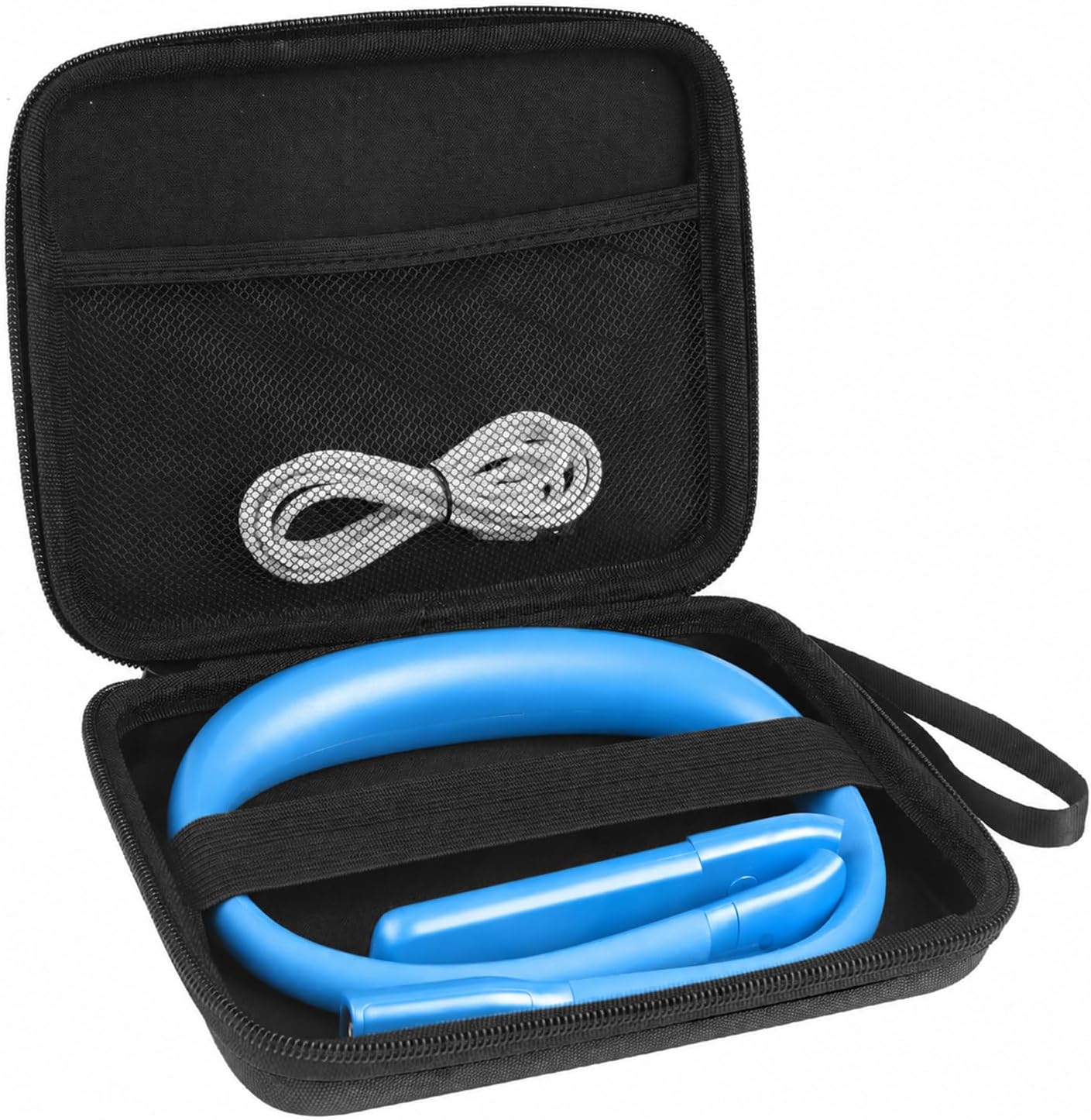 Book Light with Storage Case: Back to School Supplies Dorm Bed Light for College Students Teen Girls Boys, Rechargeable 2000mAh Neck Reading Light for Books in Bed Gifts for Women Readers