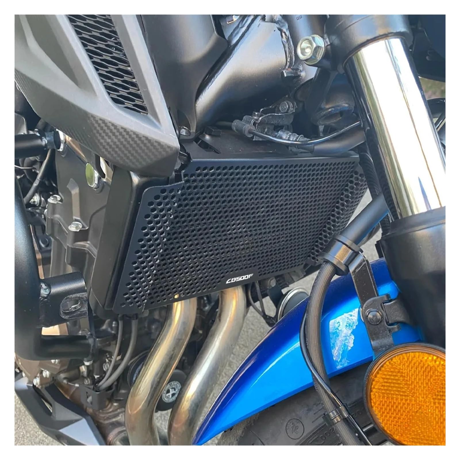 Accessori Moto Radiatore Guard Protezione Griglia Di Copertura Per Ho&nda CB500F CB500 CB 500 F 500F 2016-2021 2022 2023 2024 Accessori Griglia Radiatore