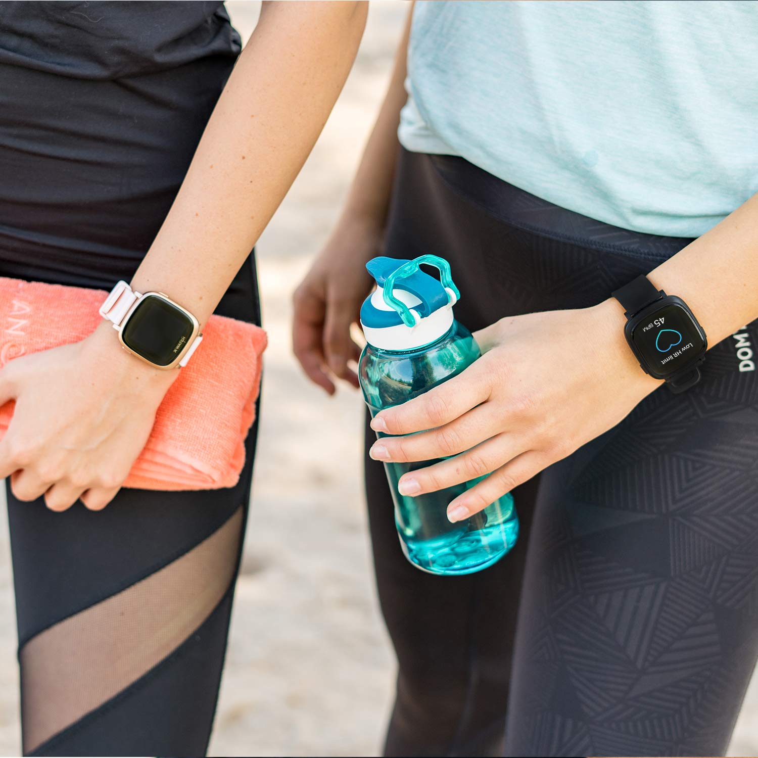 X-WATCH 54039 IVE XW FIT, monitor fitness, pulsometr, licznik kalorii, ekran dotykowy 1,3", krokomierz, analiza snu, trening, do systemów Android i iOS, różowy