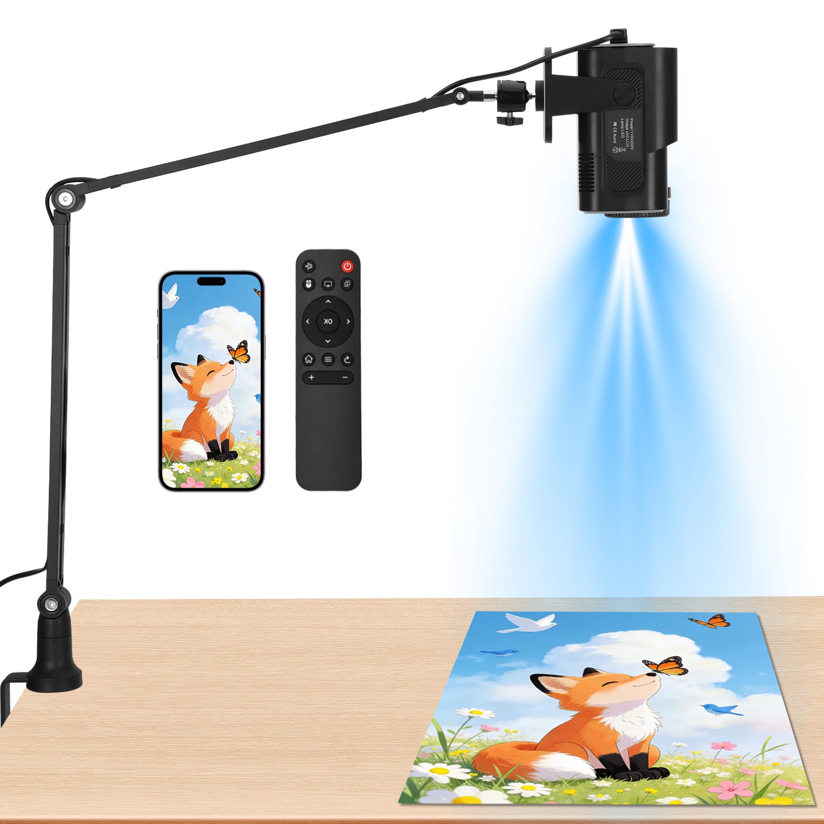 Photo 1 of Art Projector for Tracing | 1280P HD Drawing Projector for Artists, Smart Sketcher with Exclusive Drawing App, Perfect for Canvas, Wall Murals & Cake Decorating