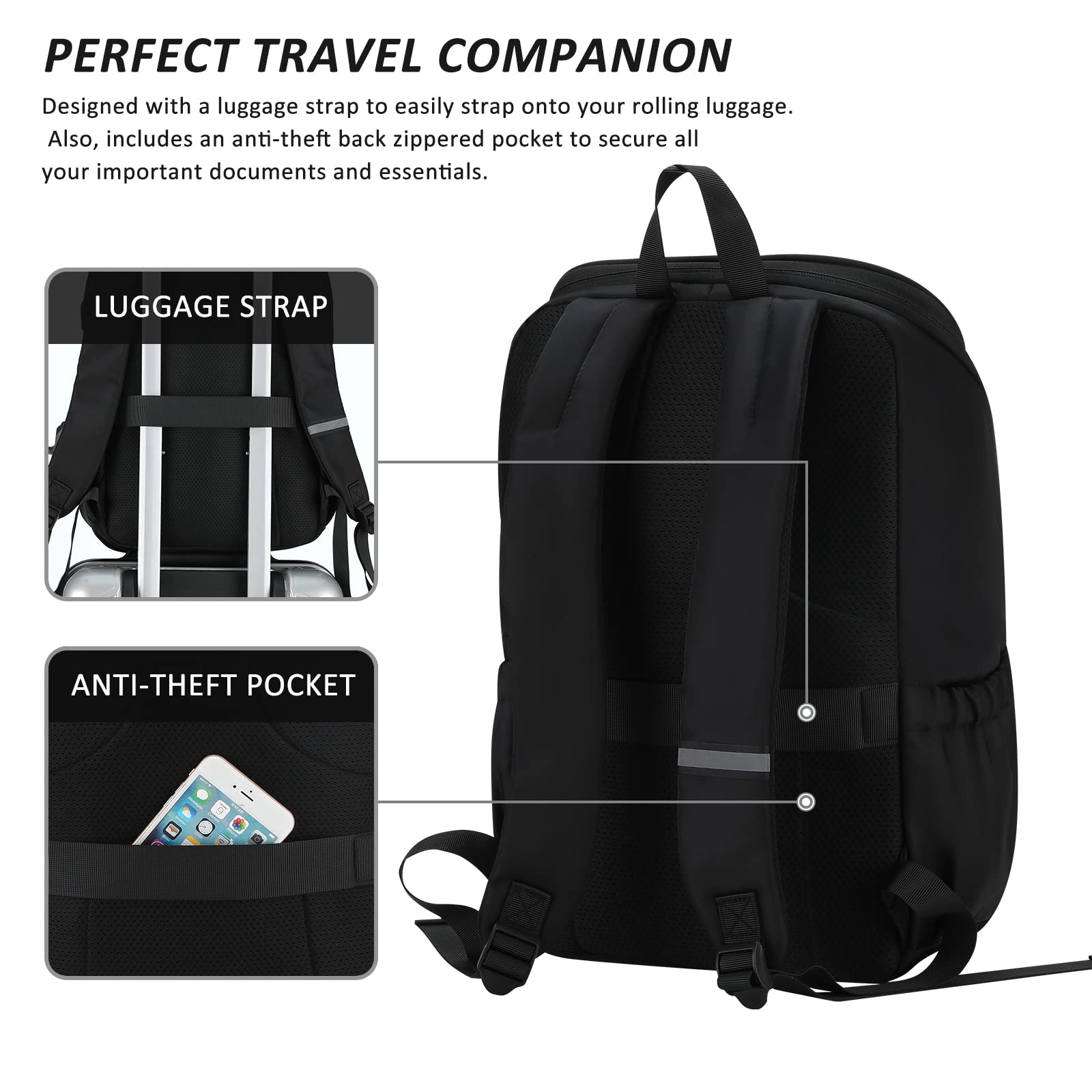 backpack for laptop 15 inch waterproof nylon dayback casua Amazon.com | 15-inch Nylon Waterproof Backpack Trendy Travel Bag High  Capacity with Side Pockets Daily Bag for Men Women (White)