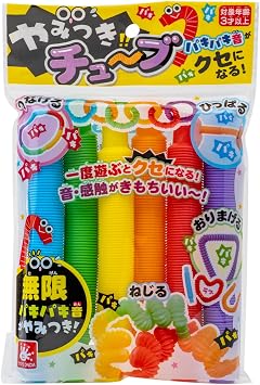ONDA Toy Pop Tube Addictive Tube Stress Relief Stretch Straw ASMR