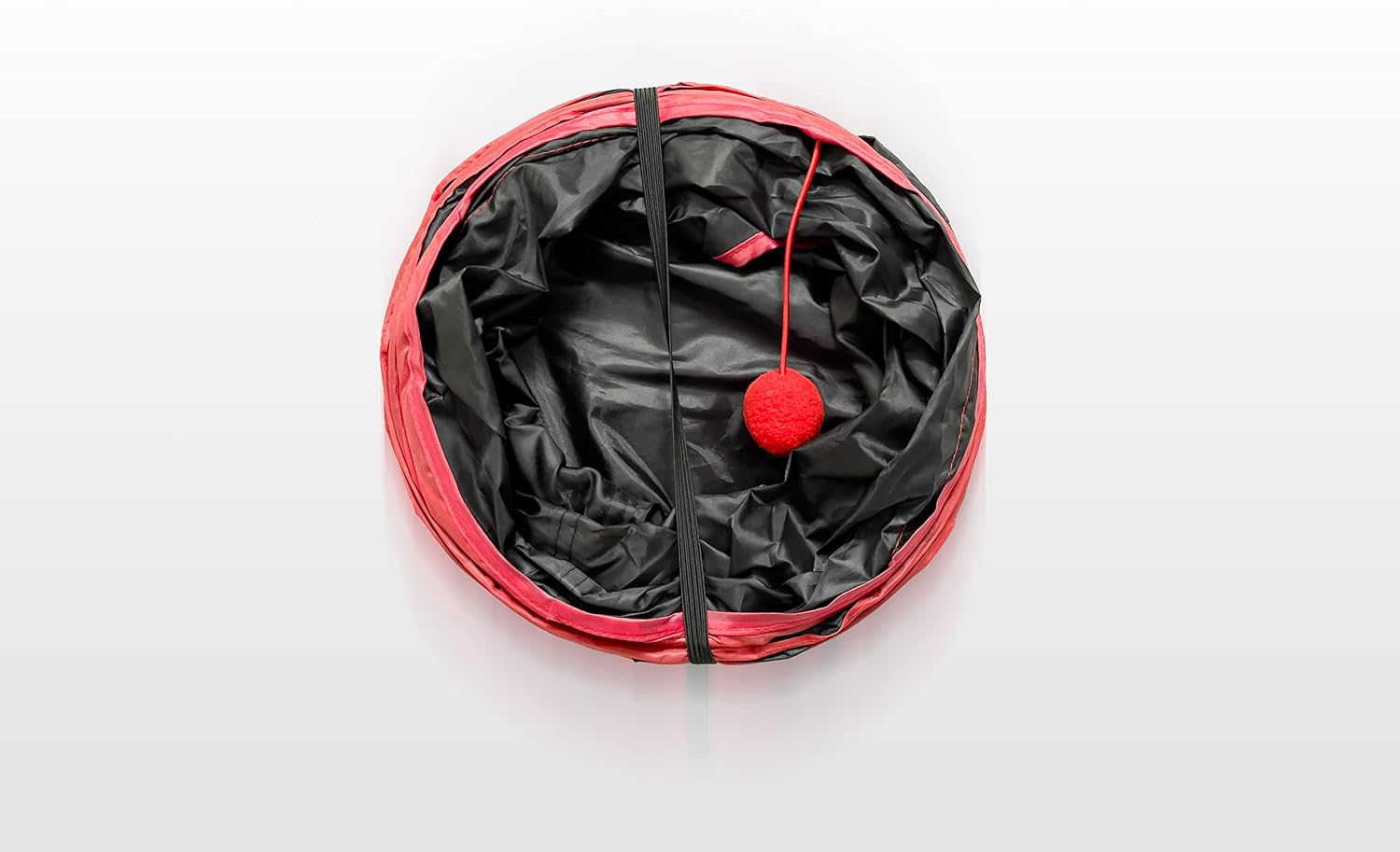 Webeasy Cat Tunnel 3-Ways Collapsible Cat Toy Tunnel Tube 25 cm high Cat Interactive Toy for Indoor Cats Extended Game Tunnel for Cats Puppies - Image 5