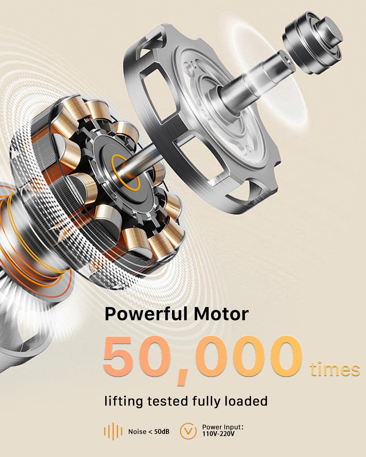 JOY worker Small Electric Standing Desk 35 x 25 Height Adjustable Desk with Built-in Monitor Stand Storage Drawer — view 9