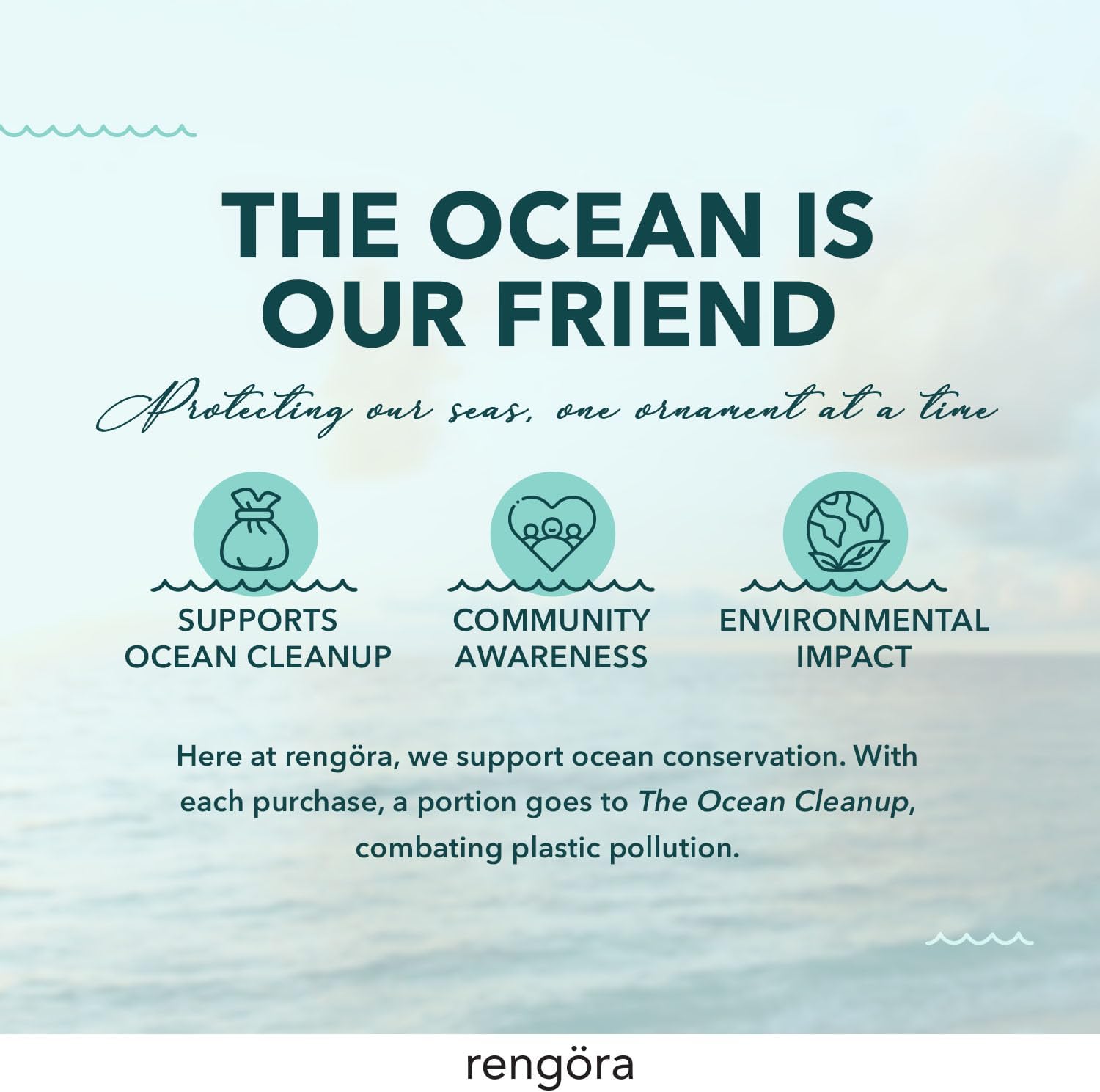 Hand-Painted Beach Christmas Ornament – Coastal Tree Decoration for Ocean Lovers – Unique Nautical Ornament for Christmas Tree or Stocking Stuffer Gift (Red Seahorse) - Image 6