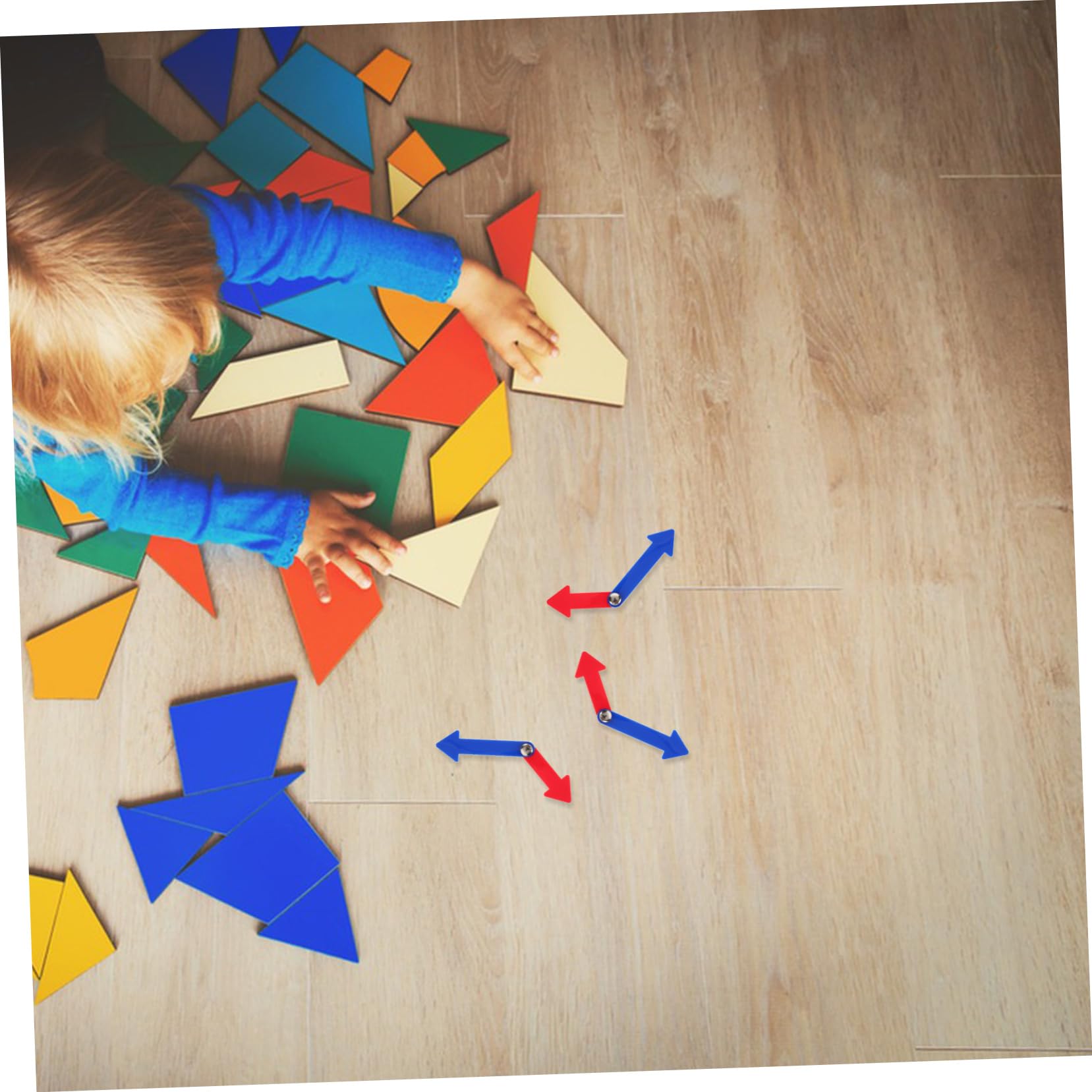 10 SETS AIGUILLES D'horloge En Plastique Accessoires D'horloge De L