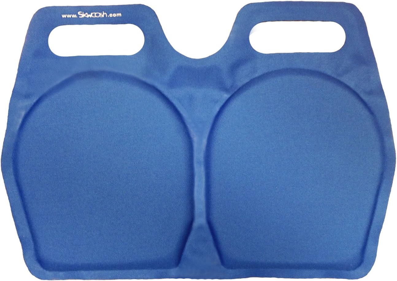 Skwoosh Stadium Gel Cushion for bleacher Seating - Portable, Lightweight and Made in USA