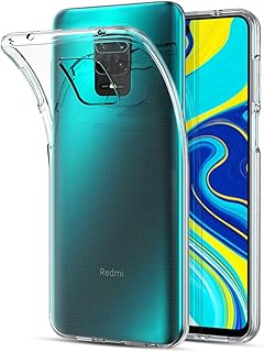 deconext Transparent Ultra Thin Slim Soft TPU Gel Protective Crystal Clear Cover Compatible for Xiaomi Redmi Note 9S 2020 (6.67in)