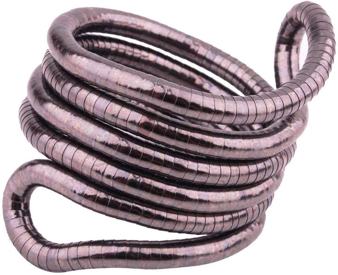 HOPEANTHOPEANT Flexible Bendable Snake Bracelet Wrap Bangle Twistable Adjustable Neck Collar Choker Necklace Waistband