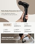 Convertible Muscle Relaxer Gun for Back/Neck, 10mm Deep Tissue Relax Gun with Detachable Extended Handle, Gift for Women Men, Vitalshe