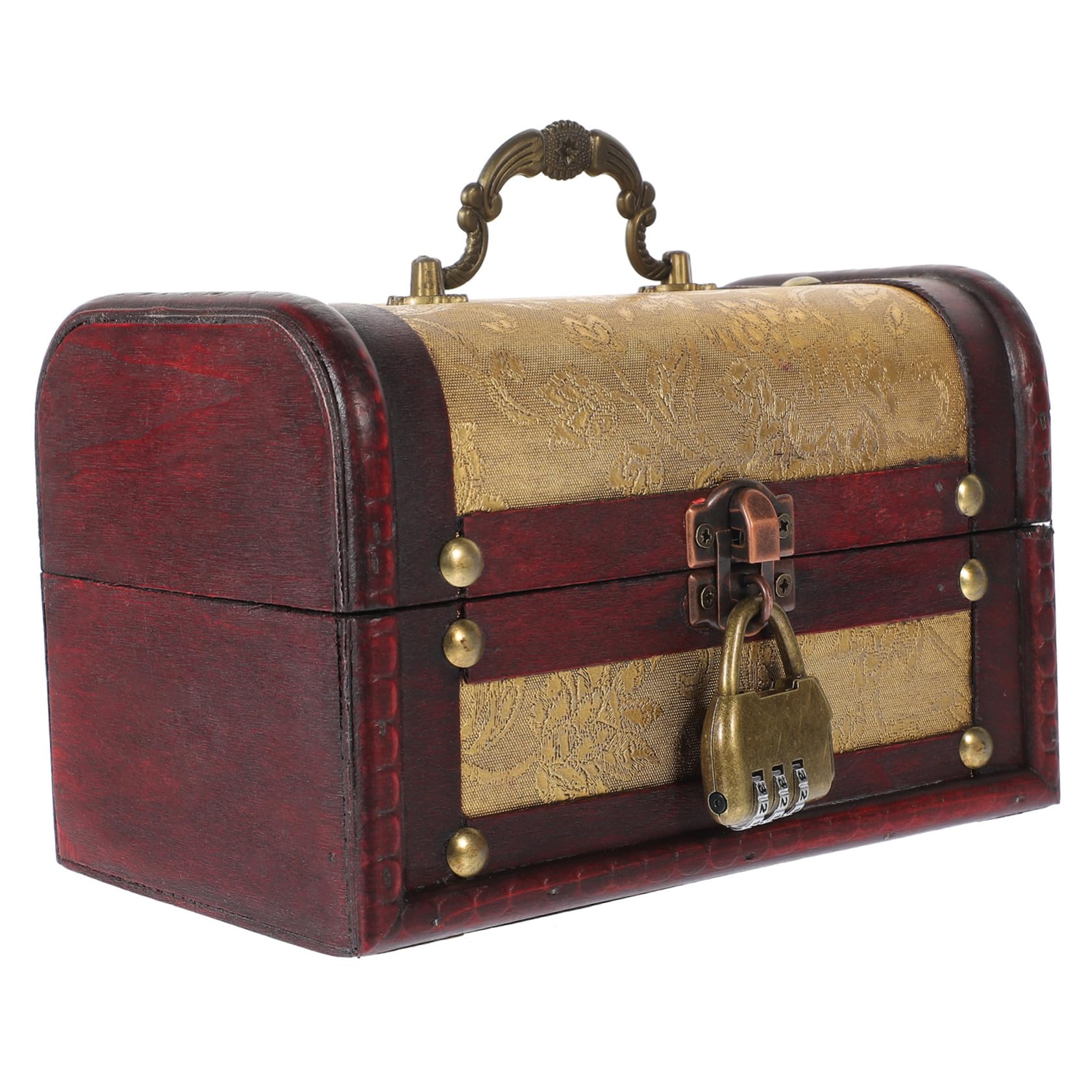 Portagioie Vintage in Legno Scatola Organizer per Casa e Occasioni