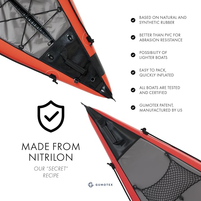 GUMOTEX Seashine Kayak Inflable para 2 Adultos - Ligero miniatura 3
