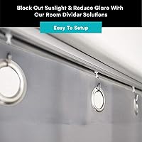 Vista 92 de Room/Dividers/Now - Conjunto de separadores de cuarto, para espacios de 3 pies a 18 pies de ancho