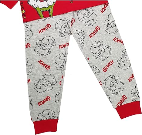 Family Matching The Grinch Christmas Pyjamas Mens Ladies Kids Christmas Pyjamas