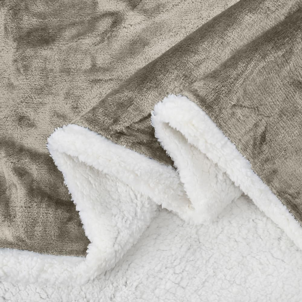 Catalonia Sherpa Wearable Blanket with Sleeves Arms - Image 7