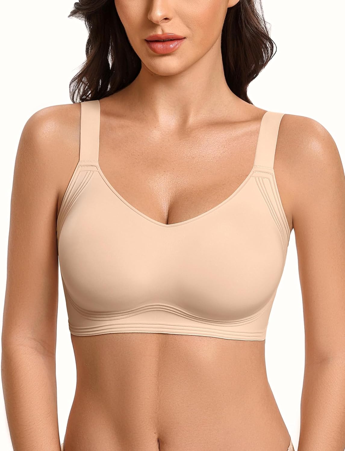 Avidlove Jelly Bras for Women No Underwire Wireless Push Up Bra Comfortable Full Coverage Seamless Womens Bralettes - Image 2