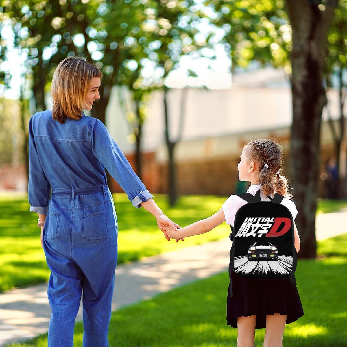 頭文字D トレノ バックパック　キッズ　リュック Amazon.co.jp: 子供リュック 頭文字d イニシャル D Ae86 バックパック