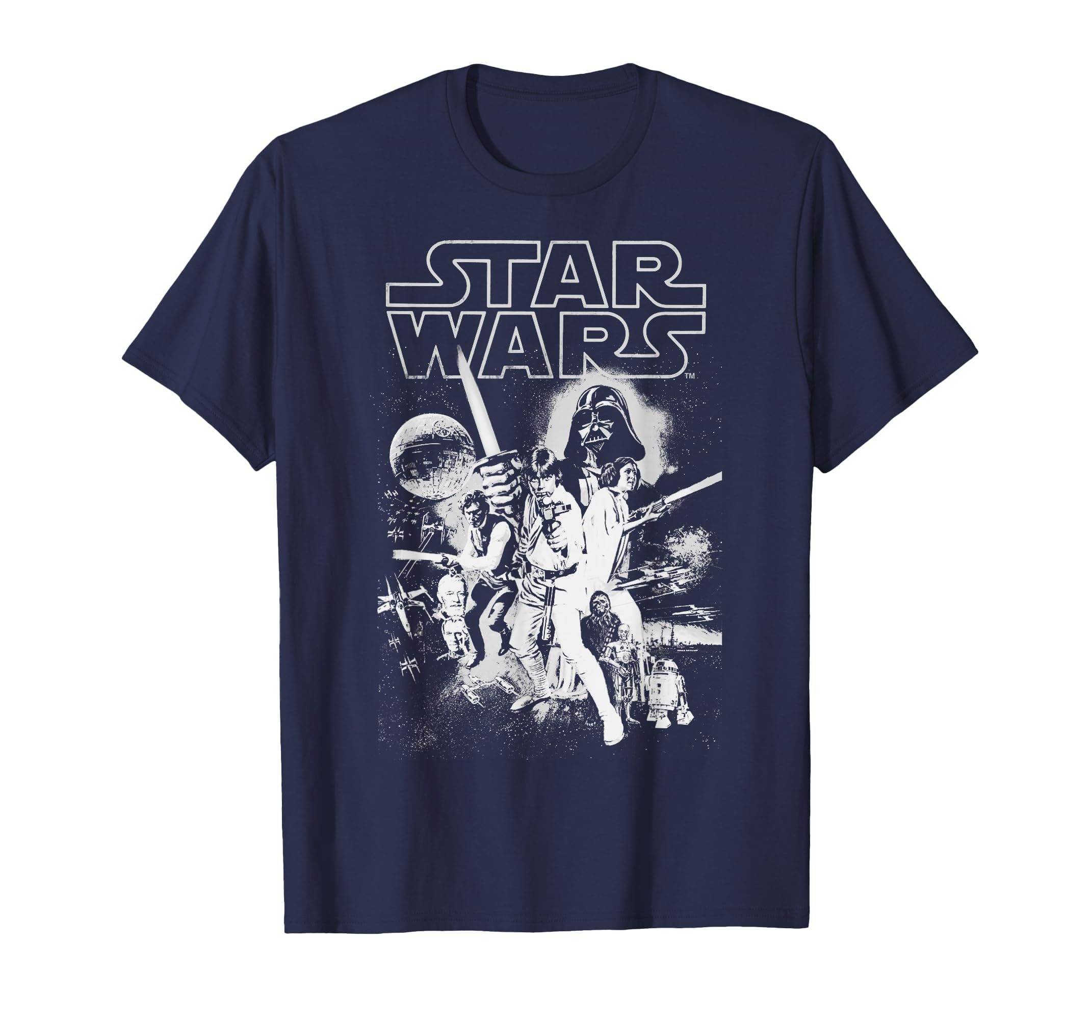 Star Wars Herren Offizielles Poster-Grafik-t-Shirt für Herren T-Shirt