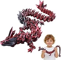 Vista 12 de Paquete de 6 huevos de dragón 3D impresos con dragón dentro, rellenos para cesta de Pascua, mini juguetes de misterio de cristal de Pascua