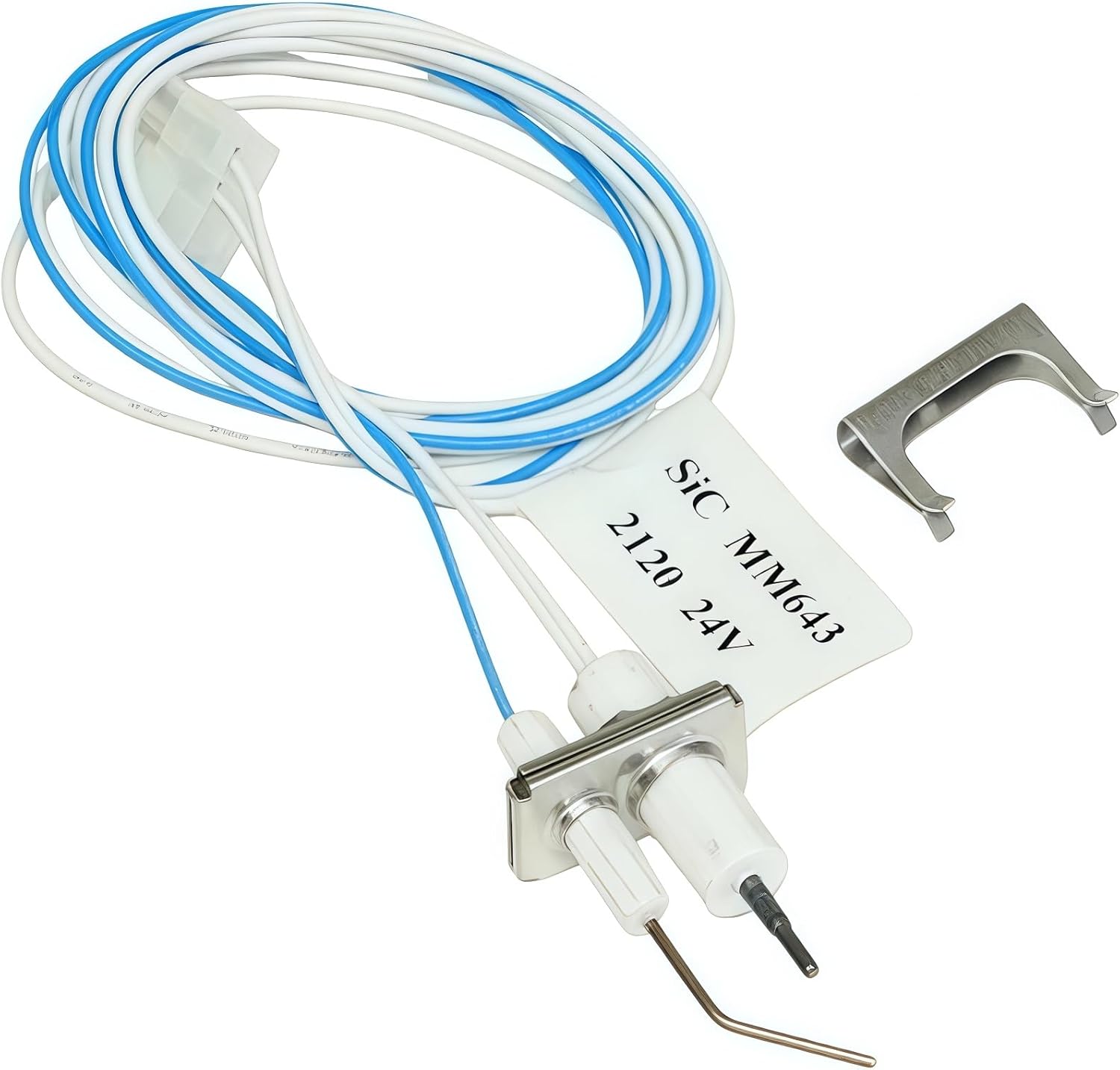 AFN643 Furnace Igniter 24V Compatible with Honeywell Q3400A Q3400A1016 Q3400A1024 Q3400A1040 1009524 1149856 42640001 L43-724 68012 IG9500 Q3400A1032 MM643KX