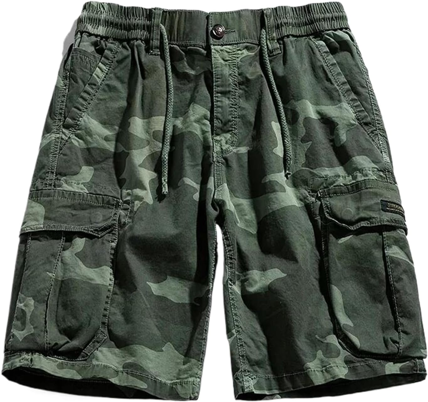 Summer Men Cargo Camo Shorts Mens Casual Cotton Jogger Male Vintage Shorts