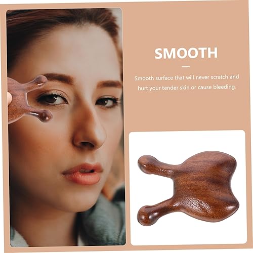 Miniatura 4 de BIUDECO Peine de la salud pequeño peine masajeadores de madera para la cara masaje boutique viaje madera masaje masaje peine pequeño mariquita