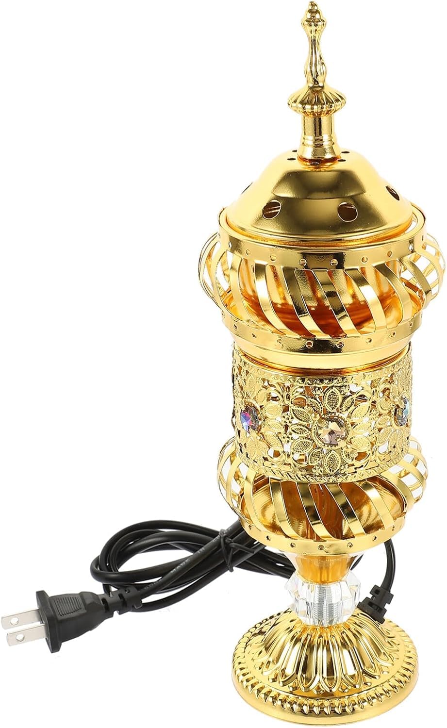 Brûleur d'encens électrique Bakhour idéal pour le yoga et le spa