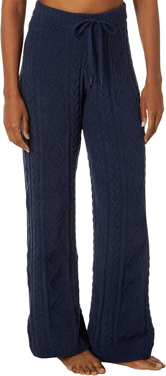 PJ Salvage Womens Cable Crew Lounge Pant