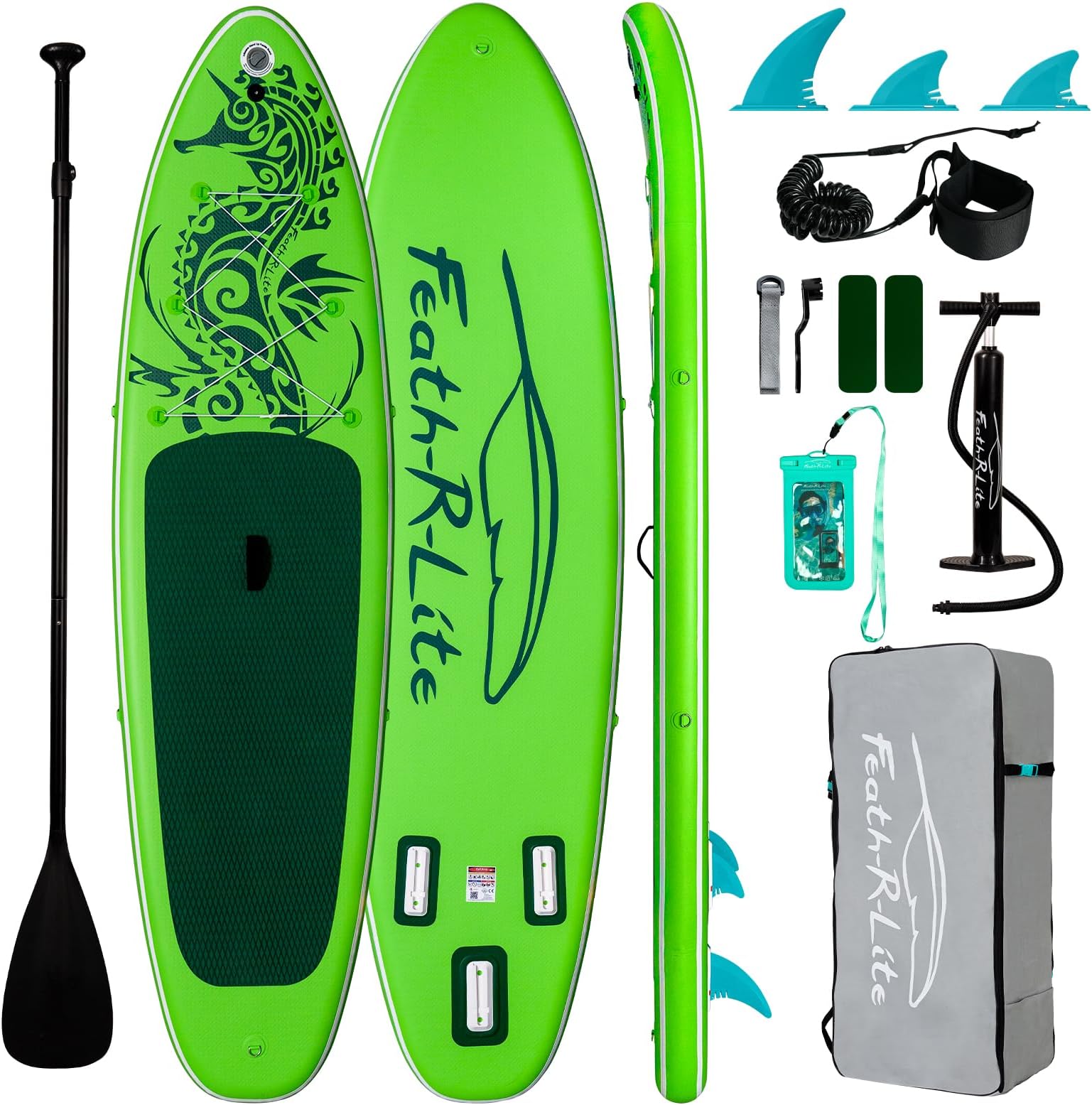 FEATH-R-LITE Inflatable Stand Up Paddle Board
