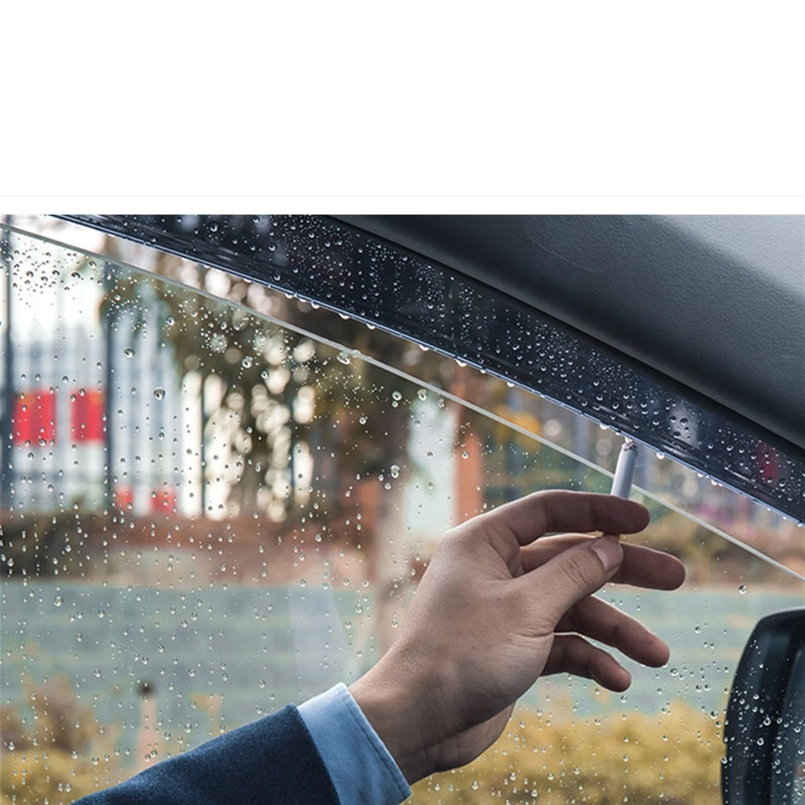 per G&o&LF 7 MK7 Hatchback 2014-2020 Deflettore Parasole per Finestrini Laterali Auto, Protezione Antipioggia, Tendalini Protezione Antipioggia per finestrino Laterale