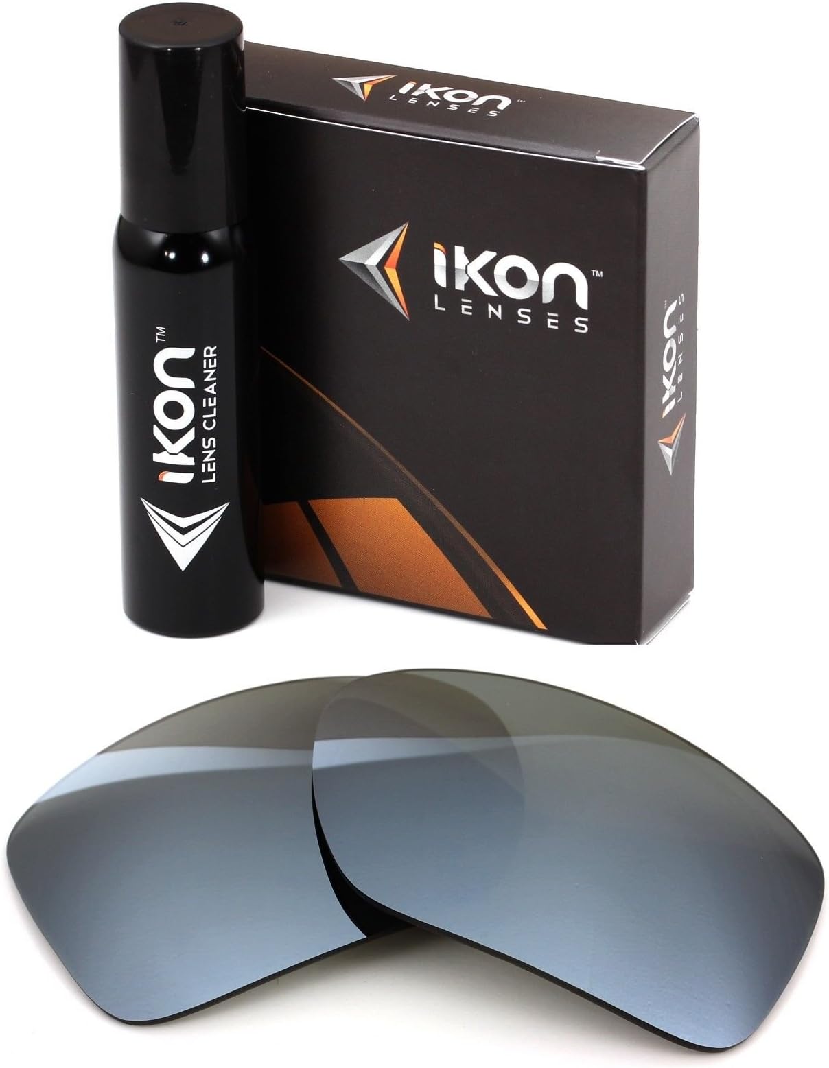 IKON LENSESPolarized Iridium Replacement For Von Zipper Decco Sunglasses - Silver Chrome Mirror