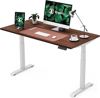 ErgoYou Premium Electric Height Adjustable Table Heavy Duty - Dual Motor 3 Stage - 150 Kgs Max Weight Capacity - E3A Serie Price In India