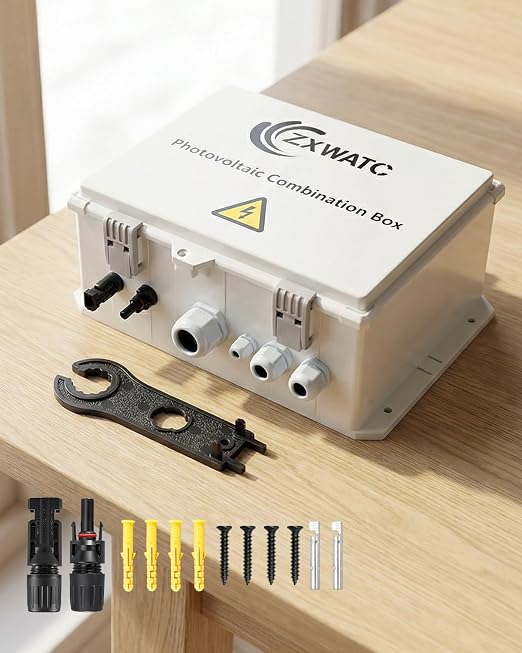 Caja de distribución solar PV Combiner Box con protección DC miniatura 2