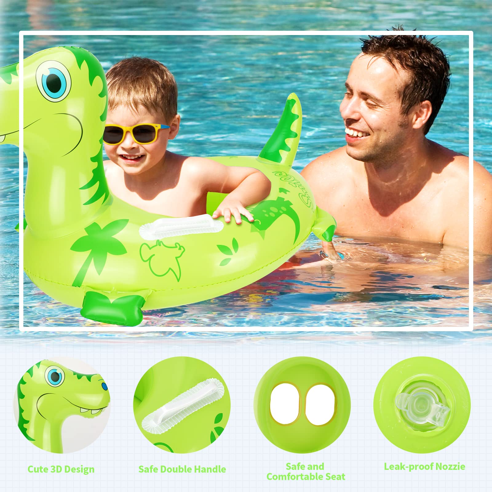 iplusmile 5 Set Minuscoli Anelli Da Nuoto Decorazione Arredamento Decorativo Vita Nautico Lifebuoy Ornamento Mini Ornamenti Decorazioni Anelli Da Nuoto Decorativi Resina 12 Pezzi*5
