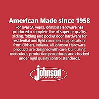 Vista 7 de Johnson Hardware 1500 Serie de cierre suave grado comercial Marco de puerta de bolsillo para pared de montantes de 2x4 (71 cm x 203 cm)