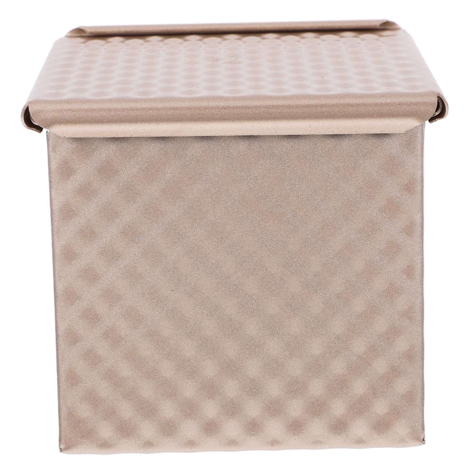 Mikinona Mini Pullman Loaf Pan with Lid Non Stick Baking Mold for Bread Cakes and Puddings Space Saving Design for Home and Restaurant Use Versatile Toast Box with Cover