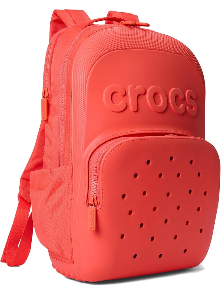 Orange Crocs Backpack