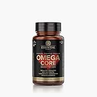 Omega Core Ômega 3 + Astaxantina + CoQ10 Essential Nutrition 60 Cápsulas